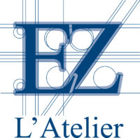 logo latelier ez , tapiceria, estores y cortinas